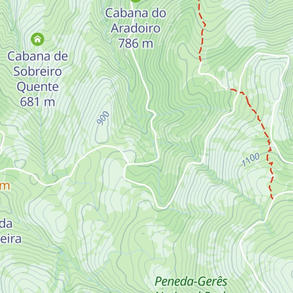 Map of Abrigo de Bugalhedo