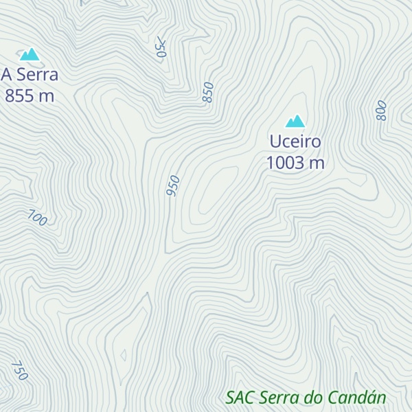 Map of Pena de Náxina