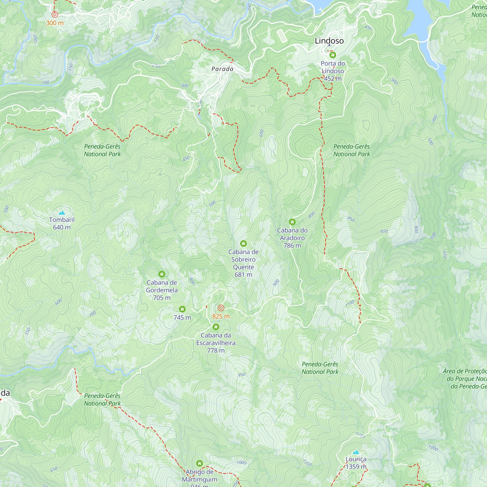 Cabana de Sobreiro Quente map