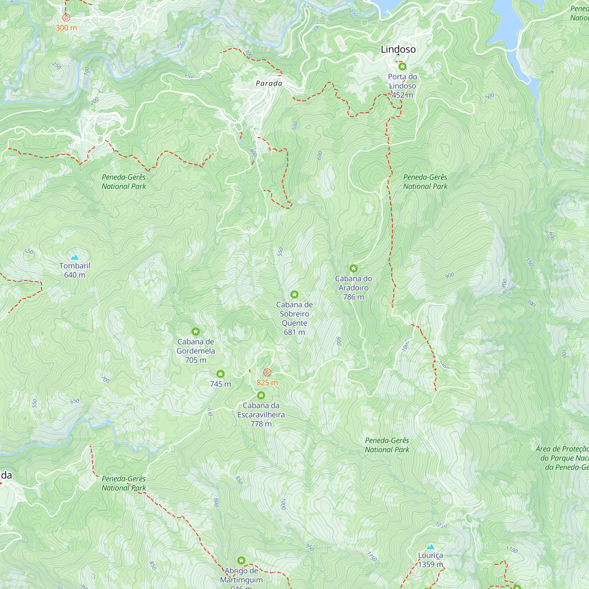 Cabana de Sobreiro Quente map