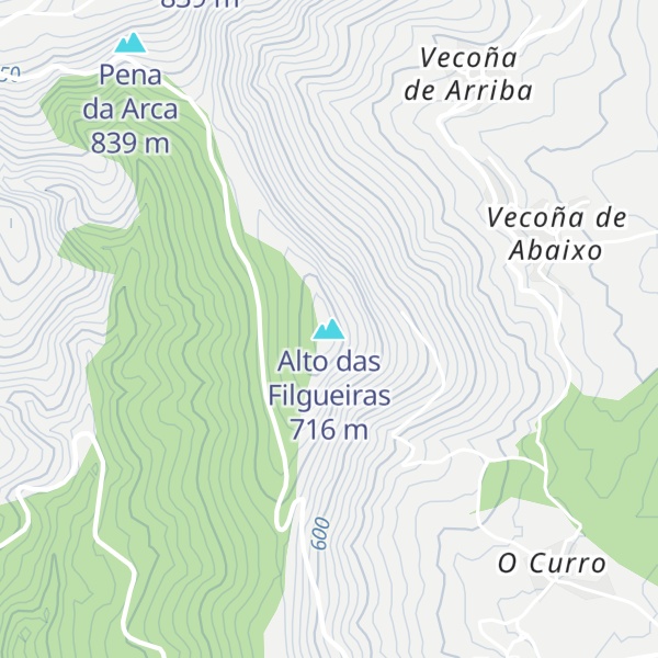 Map of Alto das Filgueiras