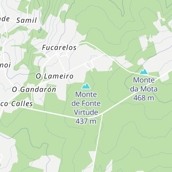 Map of Monte de Fonte Virtude