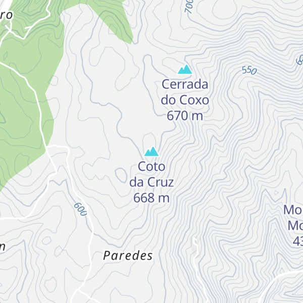 Map of Coto da Cruz