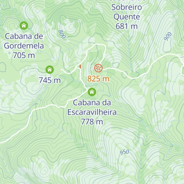 Map of Cabana da Escaravilheira