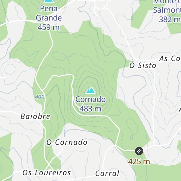 Map of Cornado