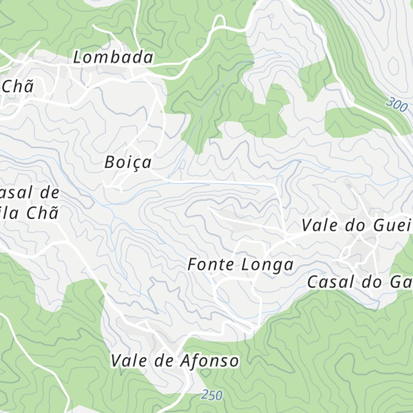 Map of Vale de cevada regeneração