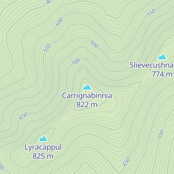 Map of Carrignabinnia
