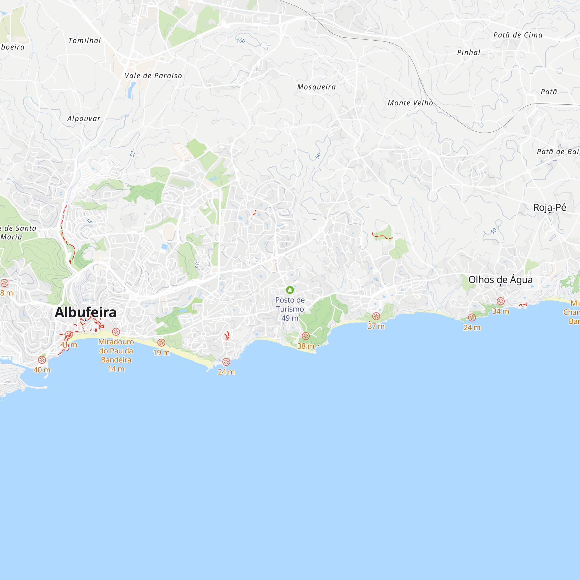 Posto de Turismo map