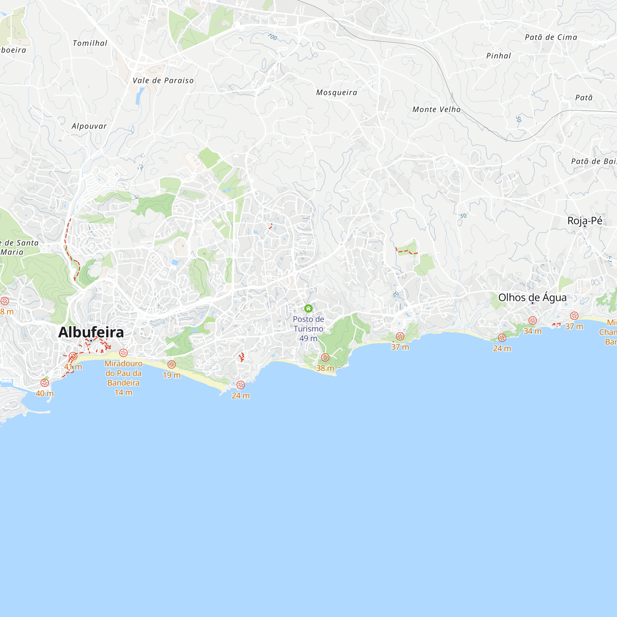 Posto de Turismo map