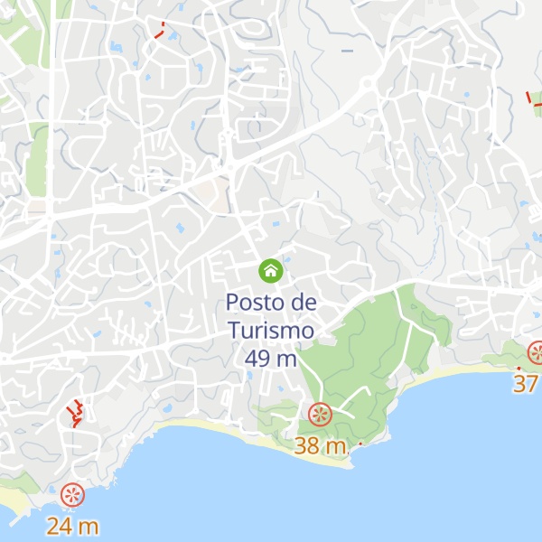 Map of Posto de Turismo