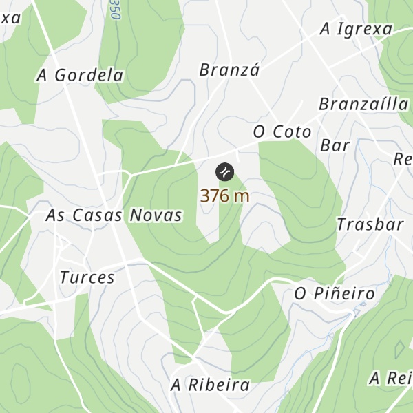Map of Monte de Trasbar