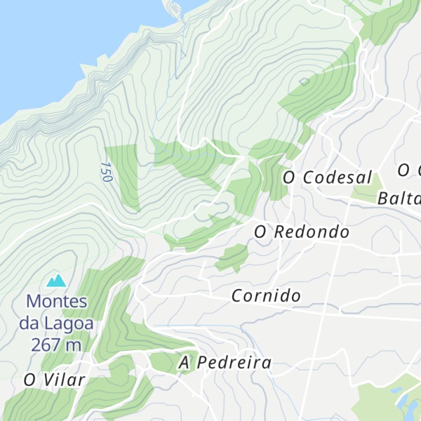 Map of Coto de Vilasuso