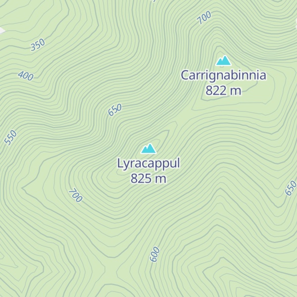 Map of Lyracappul