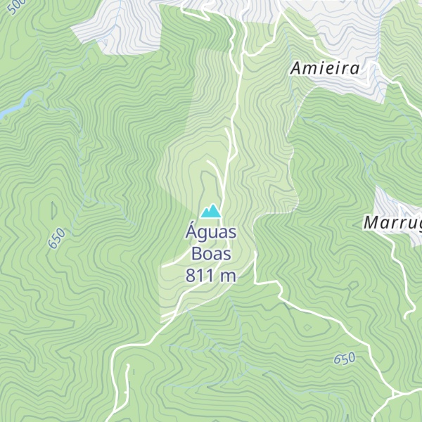 Map of Águas Boas