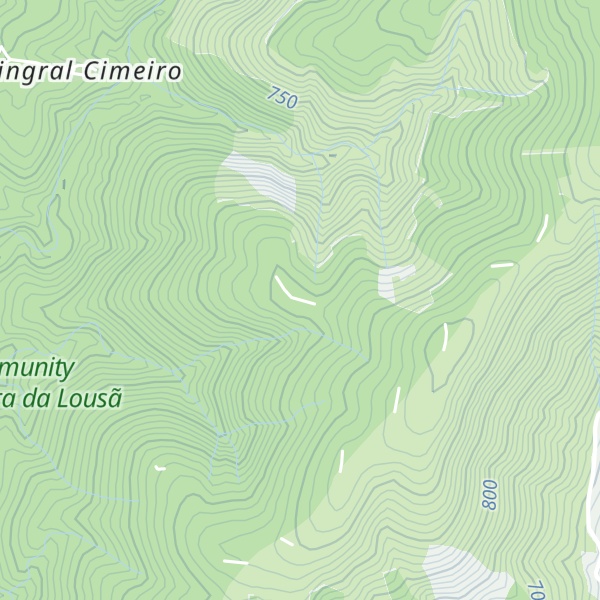 Map of Cabeço de Targal