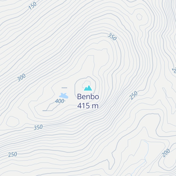 Map of Benbo
