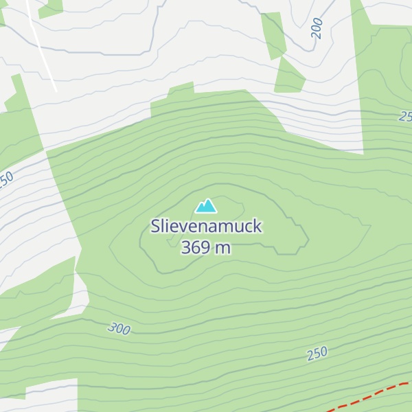 Map of Slievenamuck