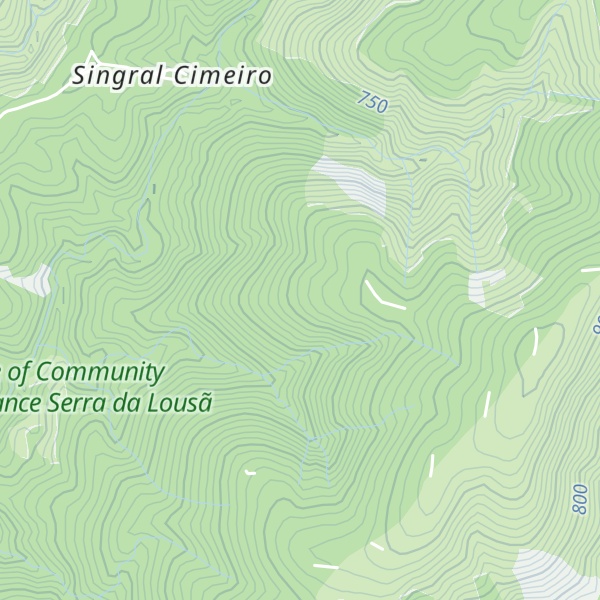 Map of Cabeço dos Penedos
