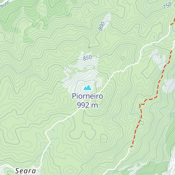 Map of Piorneiro