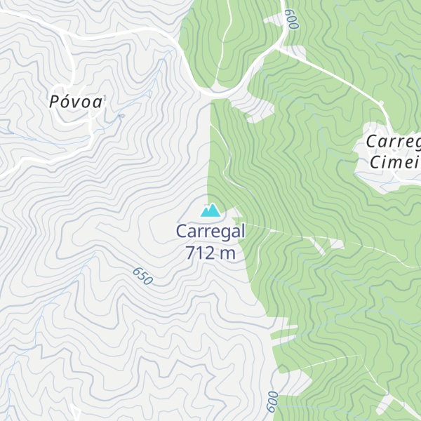 Map of Carregal