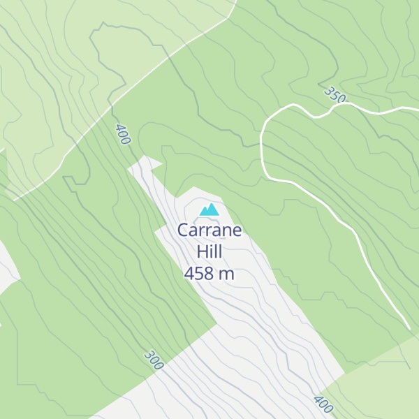 Map of Carrane Hill