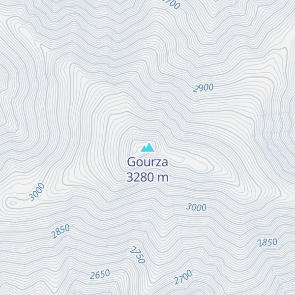 Map of Gourza