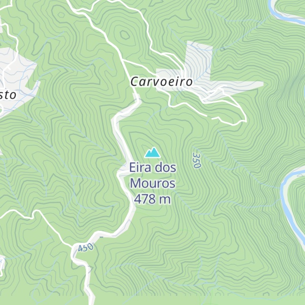 Map of Eira dos Mouros
