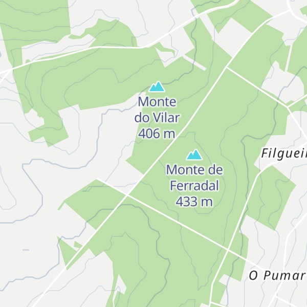 Map of Monte Miau