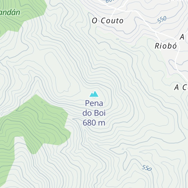 Map of Pena do Boi