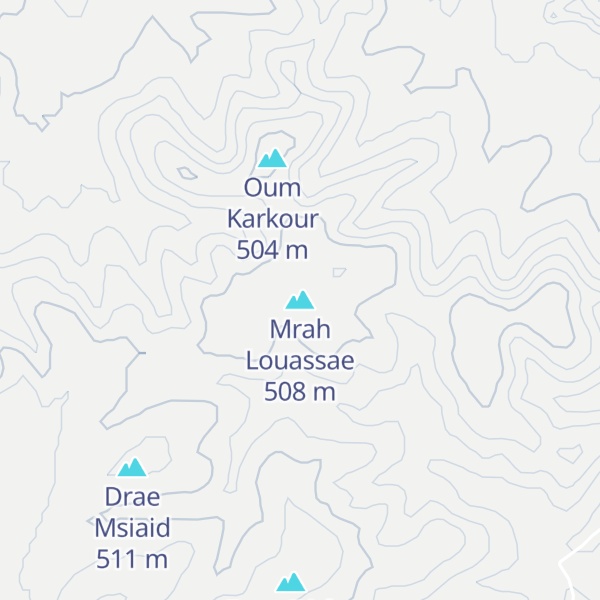 Map of Mrah Louassae