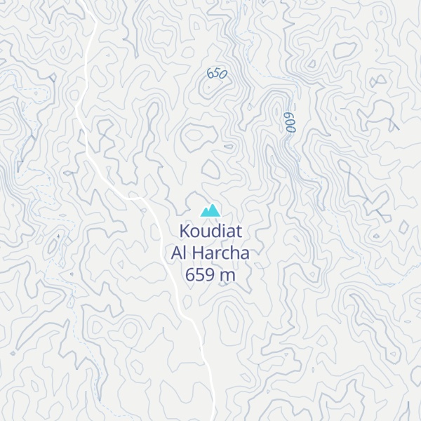 Map of Koudiat Al Harcha