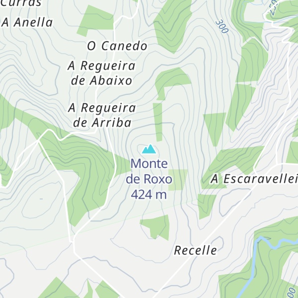 Map of Monte de Roxo