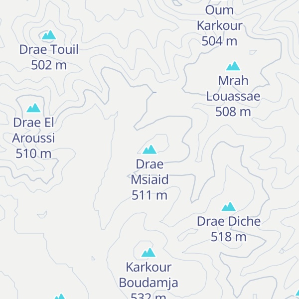 Map of Drae Msiaid