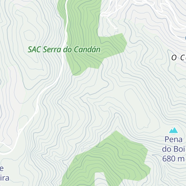 Map of Pena da Vela