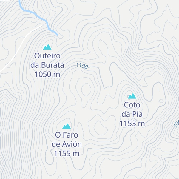 Map of Serra do Faro de Avión