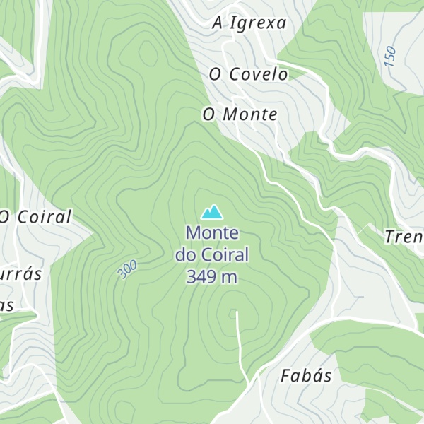 Map of Monte do Coiral
