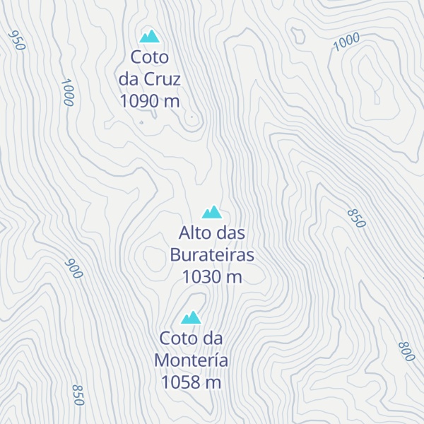 Map of Alto das Burateiras