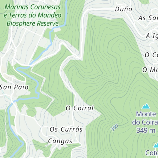 Map of Monte de San Paio