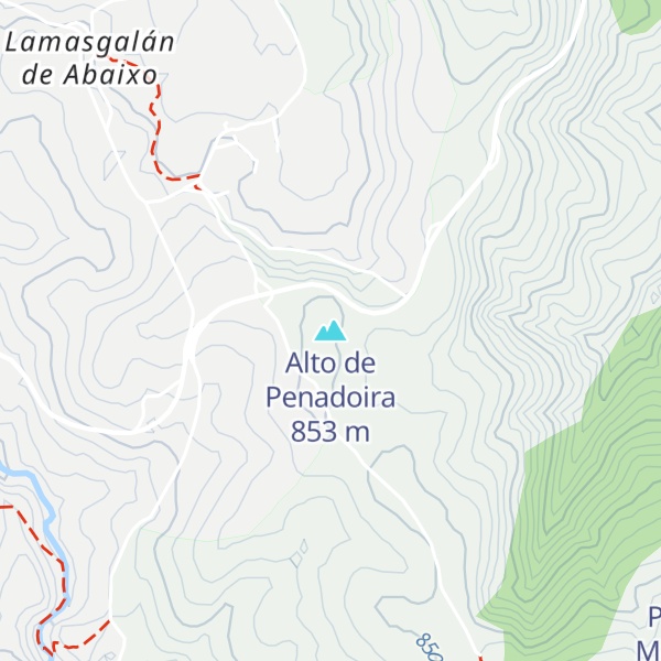 Map of Alto de Penadoira