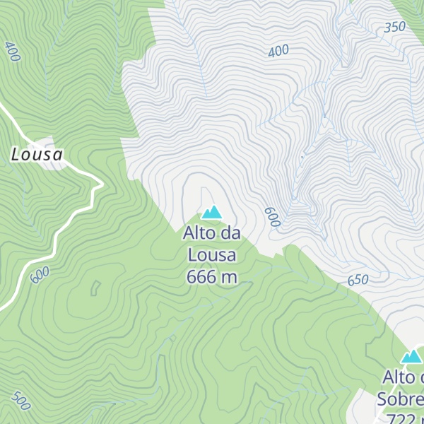 Map of Alto da Lousa