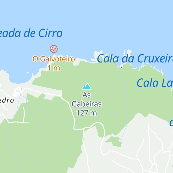 Map of As Gabeiras