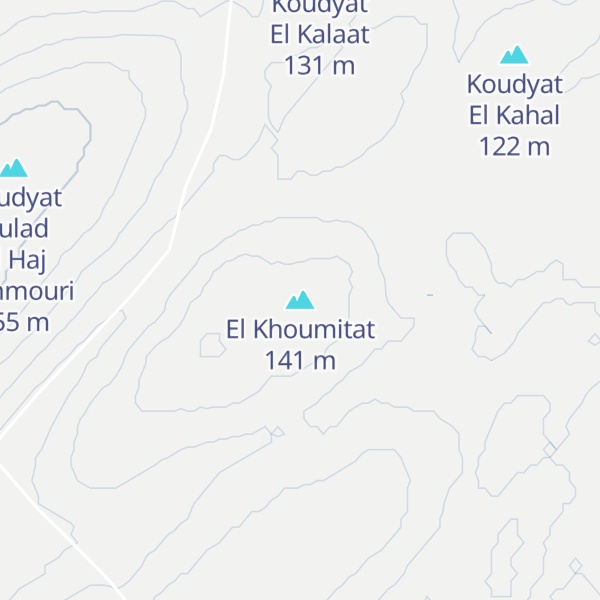 Map of El Khoumitat
