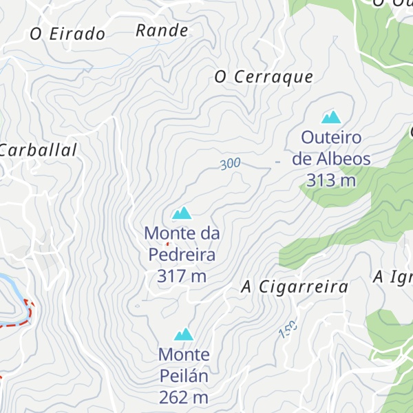 Map of Coto Grande