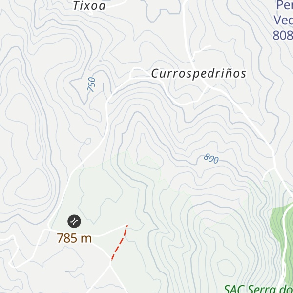 Map of Alto das Traves