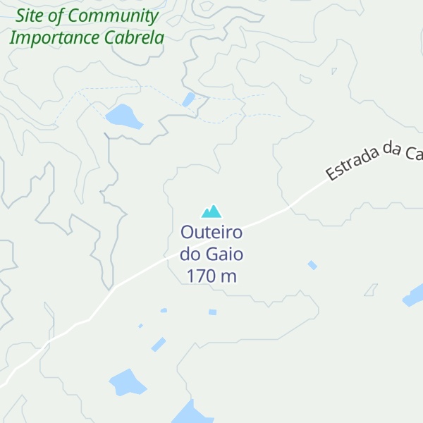 Map of Outeiro do Gaio