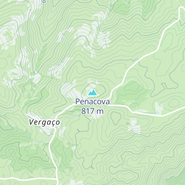 Map of Penacova