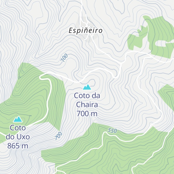 Map of Coto da Chaira