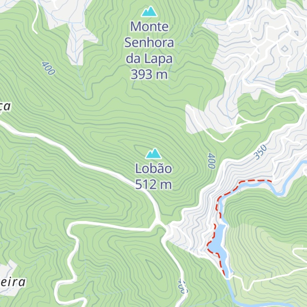 Map of Lobão
