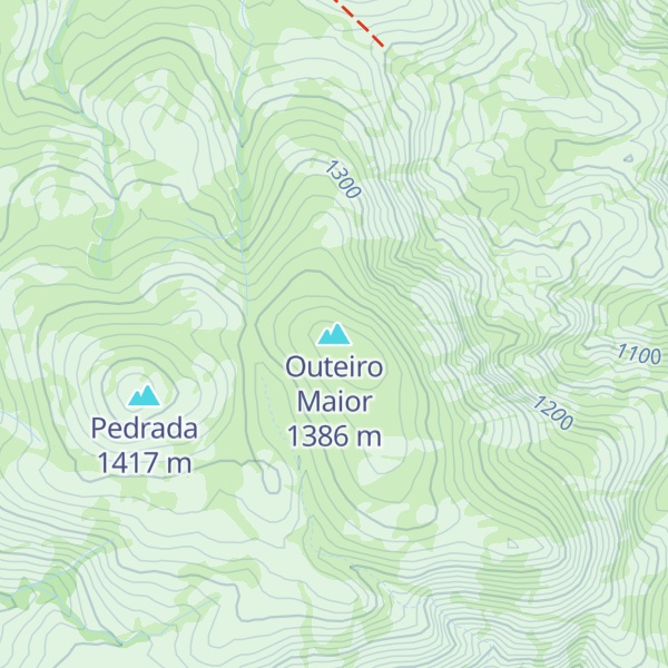 Map of Outeiro Maior
