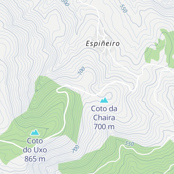 Map of O Pico